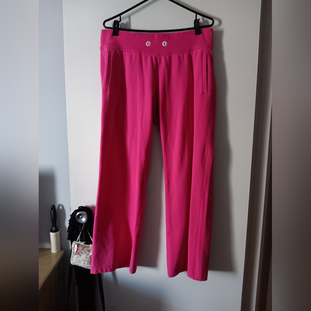 LULULEMON Hot Pink Cotton Pants 10